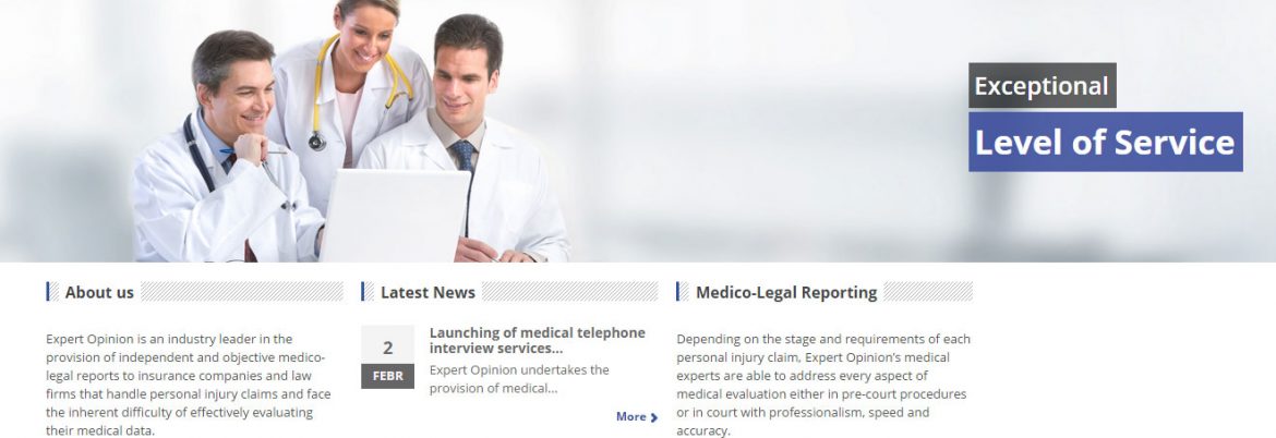 We are proud to announce that Expert Opinion, the leading medico-legal reporting agency in Greece, has acquired a majority stake in TCN.
